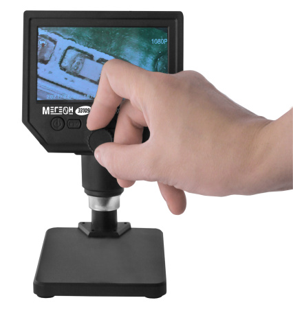 Микроскоп электронный МЕГЕОН 33109 купить по низкой цене | МАКСПРОФИТ