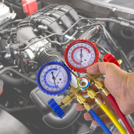 Манометрический коллектор (станция) МЕГЕОН 51750 купить по низкой цене | МАКСПРОФИТ