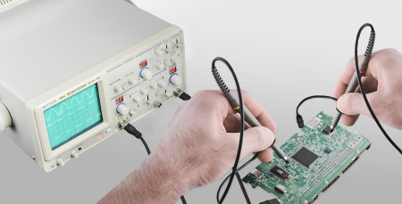 Осциллограф аналоговый двуканальный МЕГЕОН 15042 купить по низкой цене | МАКСПРОФИТ