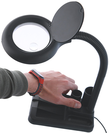 Бестеневая лампа-лупа МЕГЕОН 02807 купить по низкой цене | МАКСПРОФИТ